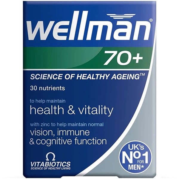 VITABIOTICS - Wellman 70+ - 30tabs